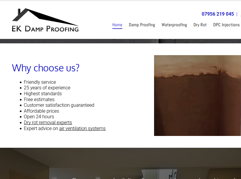 EK Damp company