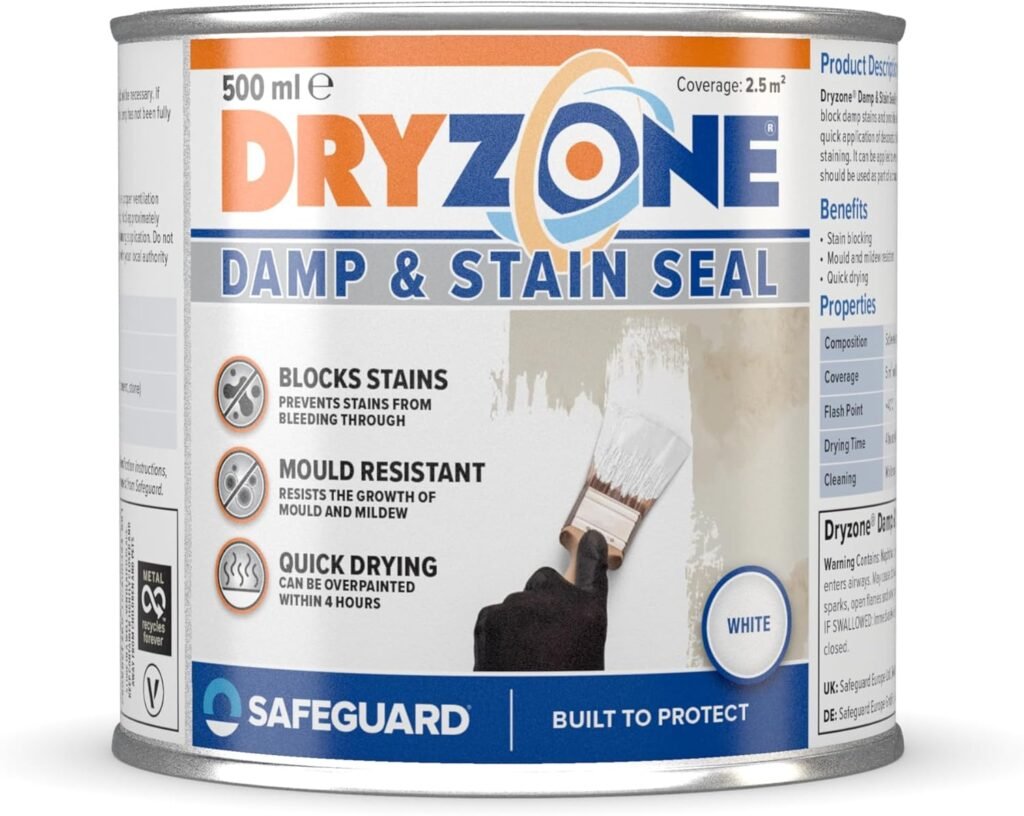 Dryzone Damp & Stain Seal Paint – 500ml